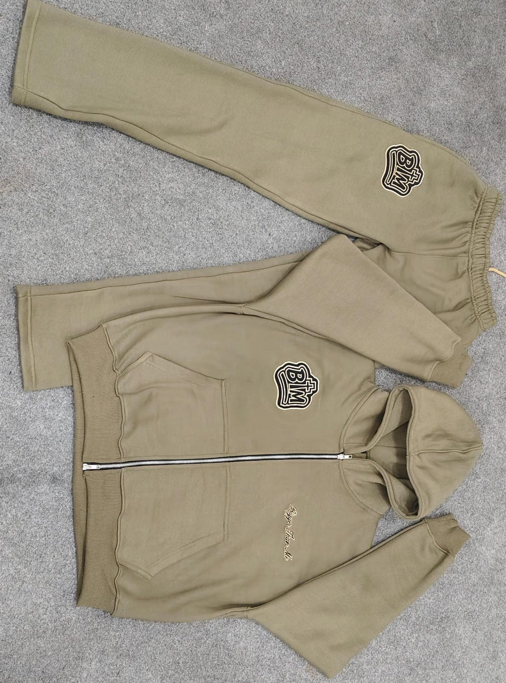 BTM Army green jumpsuit