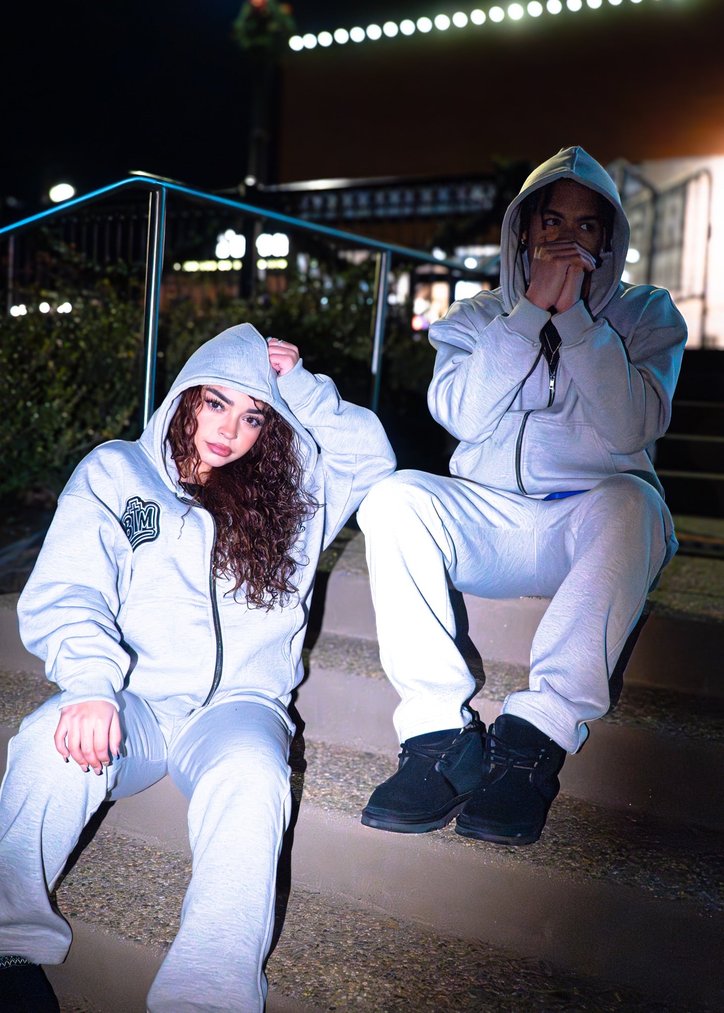 Grey Jumpsuits